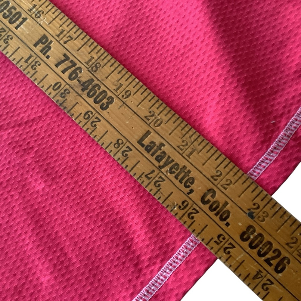 Medium Hot Pink Racerback Tank Top Rese - Picture 6 of 8